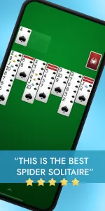 Spider Solitaire app screenshot 1