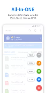 Polaris Office app screenshot 3