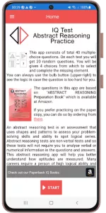 Abstract Reasoning Test Pro app screenshot 1