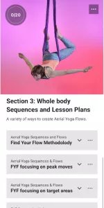 AerialYoga360 app screenshot 19