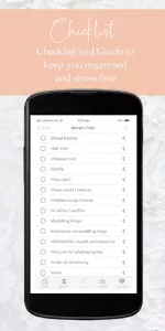Manage My Wedding Planner app screenshot 3