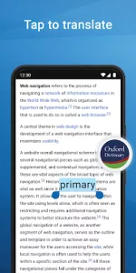 Oxford Dictionary & Thesaurus app screenshot 8