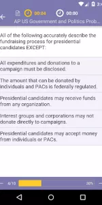 AP Test Prep US Government app screenshot 3