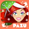 Girls Hair Salon Christmas app icon