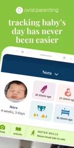 Ovia Parenting & Baby Tracker app screenshot 1