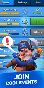 Pirates & Puzzles：Ship Battles app screenshot 14