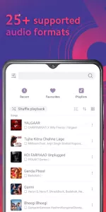 Mi Music app screenshot 1