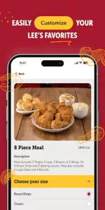 Lee's Famous Recipe Chicken app screenshot 3