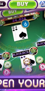 myVEGAS BlackJack 21 Card Game app screenshot 9