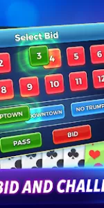 Bid Whist Spades Classic Games app screenshot 5