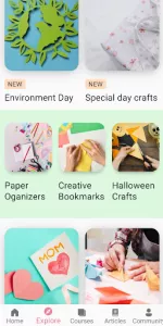 Learn Paper Crafts & DIY Arts app screenshot 4