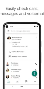 Google Voice app screenshot 1