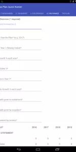 Business Plan Quick Builder app screenshot 12