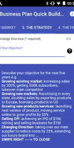 Business Plan Quick Builder app screenshot 4