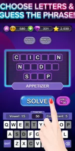 Trivia Puzzle Fortune Word Fun app screenshot 20