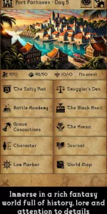 Grim Tides  app screenshot 1