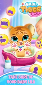 Baby Tiger Care app screenshot 1