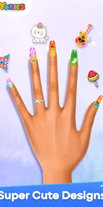 Nails Salon Games 2  app screenshot 8