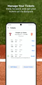 MLB Ballpark app screenshot 5