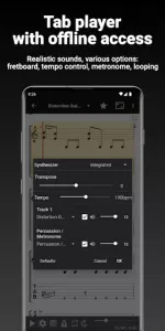 GuitarTab  app screenshot 2