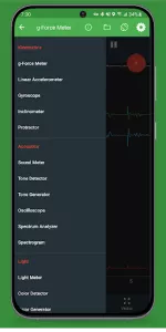 Physics Toolbox Sensor Suite app screenshot 1