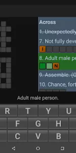 English Crossword puzzle app screenshot 14