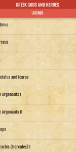 Greek Gods and Heroes app screenshot 8