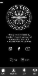 Ghost Tracker EMF EVP Recorder app screenshot 1