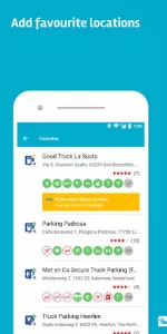Truck Parking Europe app screenshot 5