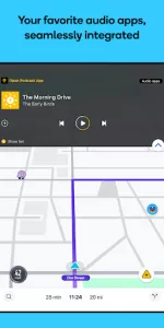 Waze Navigation & Live Traffic app screenshot 24