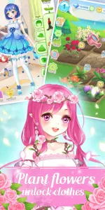 Garden Dressup Flower Princess app screenshot 12