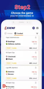 Legend Fantasy app screenshot 3