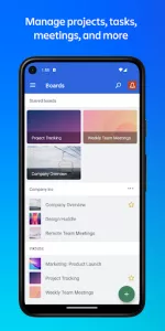 Trello app screenshot 1