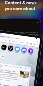 Opera browser with AI app screenshot 15