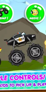 Monster Trucks Game for Kids 2 app screenshot 11