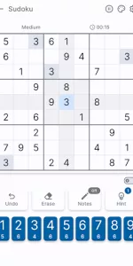 Sudoku app screenshot 1