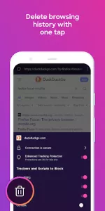 Firefox Focus app screenshot 2