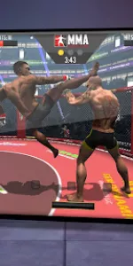 MMA Fighting Clash app screenshot 1