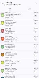 Mountain & Peak Finder app screenshot 1