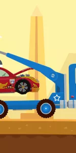 Dinosaur Rescue Truck Games app screenshot 15