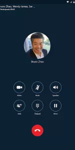 Skype for Business for Android app screenshot 7