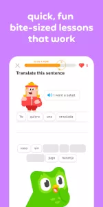 Duolingo app screenshot 3