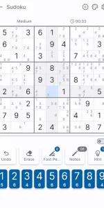 Sudoku app screenshot 2