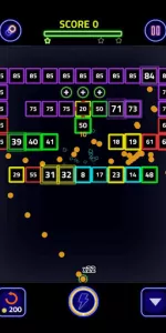 Brick Breaker Glow app screenshot 19