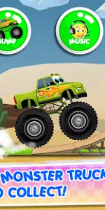 Monster Trucks Game for Kids 2 app screenshot 2