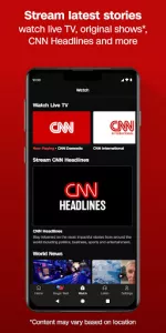 CNN app screenshot 4