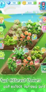 Garden Dressup Flower Princess app screenshot 16