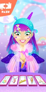 Girls Hair Salon Unicorn app screenshot 4