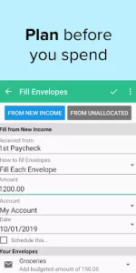 Goodbudget app screenshot 6