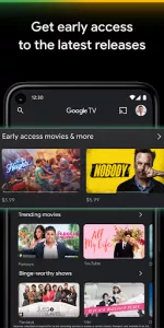 Google TV app screenshot 3